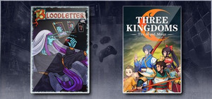 Three Kingdoms: The Blood Moon & BLOODLETTER banner