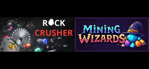 Rock Crusher X Mining Wizards banner