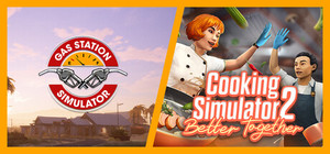 Gas Station & Cooking Simulator 2 banner