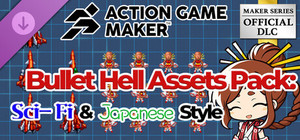 ACTION GAME MAKER - Bullet Hell Assets Pack: Sci-Fi & Japanese Style banner