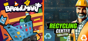 BrawlMart x Recycling Center Simulator banner