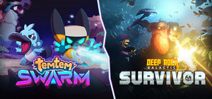 Deep Rock Galactic: Survivors + Temtem: Swarm banner