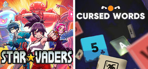 Cursed Words x StarVaders banner