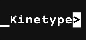 Kinetype banner