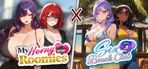 My Horny Roomies x Sex Beach Club banner