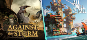 Against the Storm x All Will Fall banner