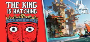 The King is Watching x All Will Fall banner