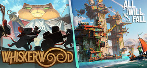 Whiskerwood x All Will Fall banner