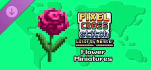Pixel Cross Stitch - Flower Miniatures Pack banner