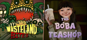 The Boba Teashop + Wasteland Bites banner