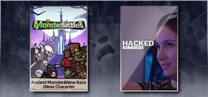 Monster Battles & Hacked: The Streamer banner