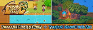 Peaceful Fishing Story + Tropical Island Pack Set banner