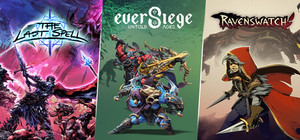 EverSiege X Ravenswatch X The Last Spell banner