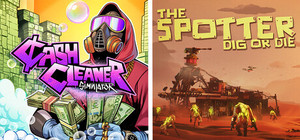 Cash Cleaner Simulator x The Spotter banner