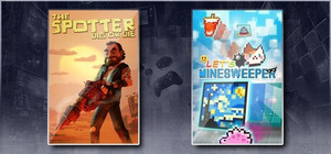 The Spotter: Dig or Die & Let's Minesweeper banner