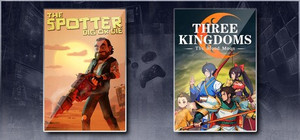 The Spotter: Dig or Die & Three Kingdoms: The Blood Moon banner