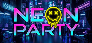 Neon Party banner