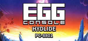 EGGCONSOLE HYDLIDE PC-8801 banner