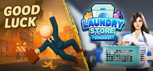 Good Luck x Laundry Store Simulator banner