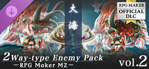 RPG Maker MZ - 2Way-type Enemy Pack Vol2 Ocean banner