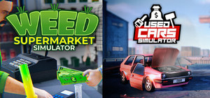 Used Cars Simulator and Weed Supermarket Simulator banner