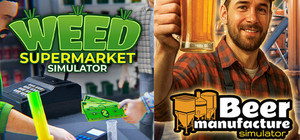 Weed Supermarket Simulator x Beer Manufacture Simulator banner