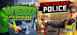 Weed Supermarket Simulator x Contraband Police banner