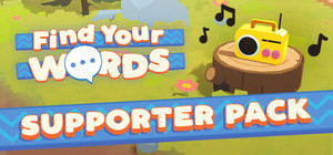 Find Your Words Supporter Pack banner