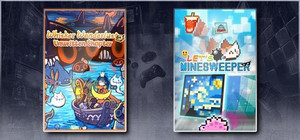 Whisker Wanderlust: Unwritten Chapter & Let's Minesweeper banner
