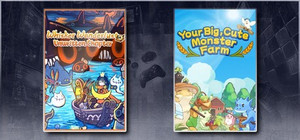 Whisker Wanderlust: Unwritten Chapter & Your Big, Cute Monster Farm banner