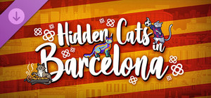 Hidden Cats in Barcelona - Coloring Book and Poster banner
