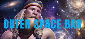 Outer Space Bar banner