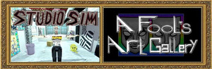 Gallery Hoppin' - 🎨 Studio Sim x A Fool's Art Gallery 🖼️ banner