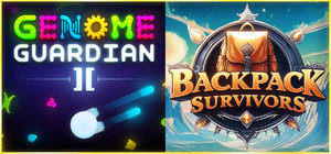 🧬 Genome Guardian 2 × Backpack Survivors 🎒 banner