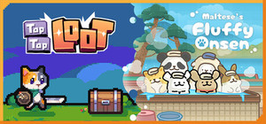 Maltese's Fluffy Onsen x Tap Tap Loot banner