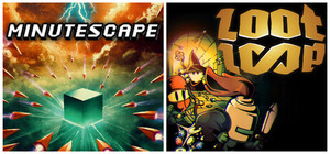 Minutescape X Loot Loop banner