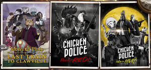 Moses, Plato, and the Chicken Police banner
