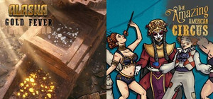 The Amazing American Circus & Alaska Gold Fever banner
