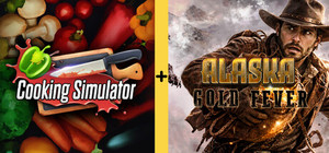 Cooking Simulator and Alaska Gold Fever banner