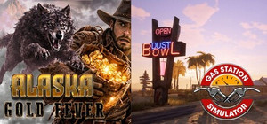 Gas Station Simulator & Alaska Gold Fever banner