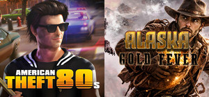 American Theft 80s & Alaska Gold Fever banner