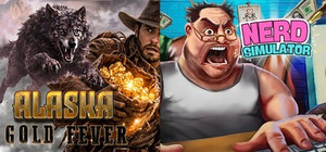 Nerd Simulator & Alaska Gold Fever banner
