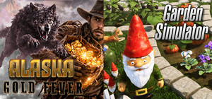 Garden Simulator & Alaska Gold Fever banner