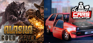 Used Cars Simulator & Alaska Gold Fever banner