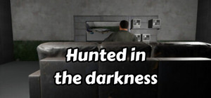 hunted in the darkness. banner