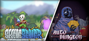 Skeleseller X Auto Dungeon banner