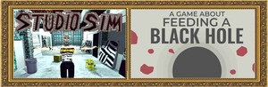 Are Video Games Art? - 🎨 Studio Sim x A Game About Feeding A Black Hole 🕳️ banner