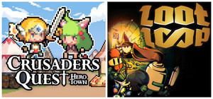 Crusaders Quest : Hero Town x Loot Loop banner