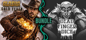 Dead Finger Dice and Alaska Gold Fever banner