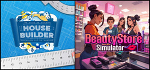Beauty Store and House Builder banner